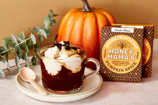 Pumpkin Spice Ganache Affogato